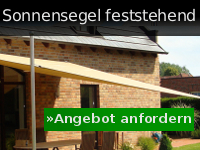 Angebot anfordern zum Sonnensegel feststehend 