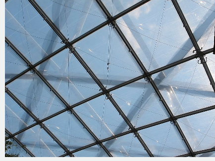 ETFE-Folien als Überdachung in Leipzig - neu gebaute Gondwanaland 