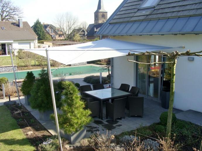 Duisburg – Sonnensegel Terrasse