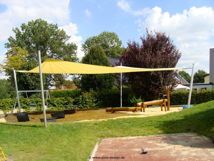 Drensteinfurt - freistehendes Kita Sonnengel über Sandkasten