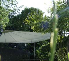 Sonnensegel aufrollbar in elektrisch als Garten Beschattung