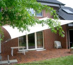 Oelde Sonnensegel Terrasse
