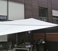 Recklinghausen Sonnensegel über Terrasse