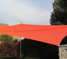 Steinfurt - Sonnensegel über Gartenterrasse