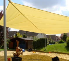 Drensteinfurt - Kita Sonnengel über Sandkasten