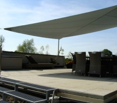 Rostock Sonnensegel Rostock - Sonnensegel auf Balkon/ Dachterrasse
