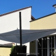 Sonnensegel – aufrollbar - in Bocholt in anthrazit über Terrasse
