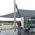 Karlsruhe - Sonnensegel auf Dachterrasse 