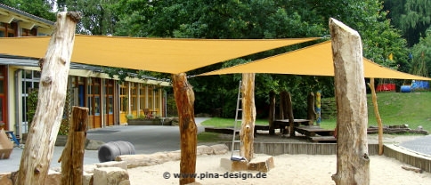Sonnensegel Kindergarten von Pina Design®
