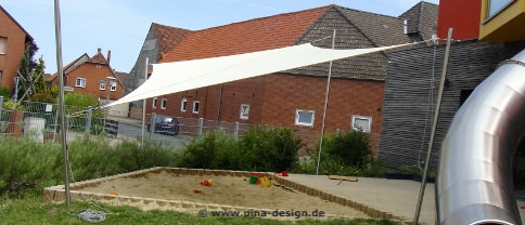 Sonnensegel Spielplatz von Pina Design®