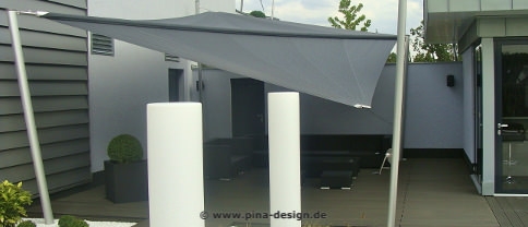 Sonnensegel Terrasse - elegantes Wohlfühlerlebnis von Pina Design®