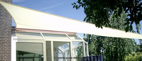 sonnensegel wintergarten, sonnensegel wintergarten - gegen hitze & sonne | pina design®, Design ideen